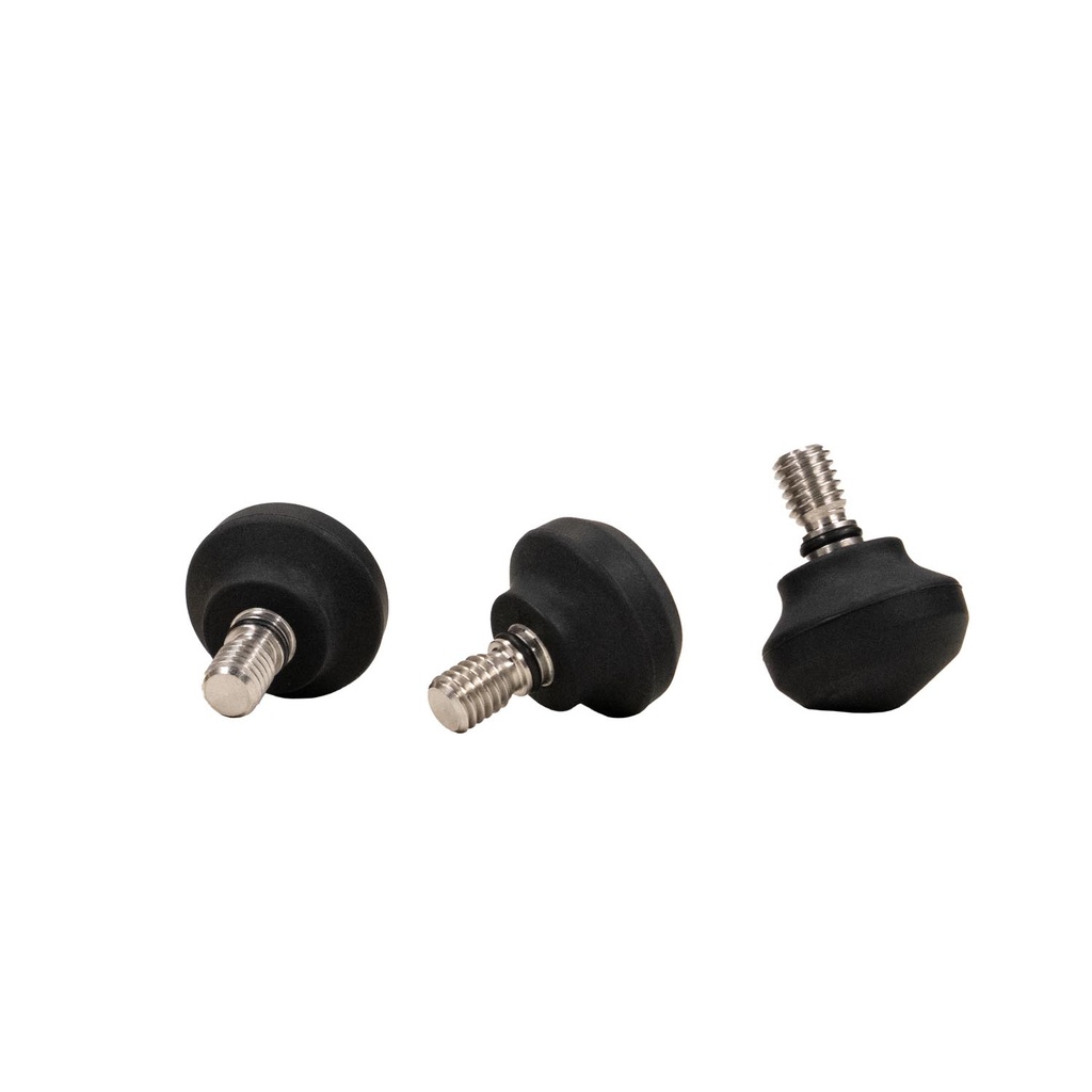 [PT-G2001] Hunter Tripod Replacement Feet (3-Pack) 